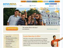 Tablet Screenshot of learnrussiankiev.com